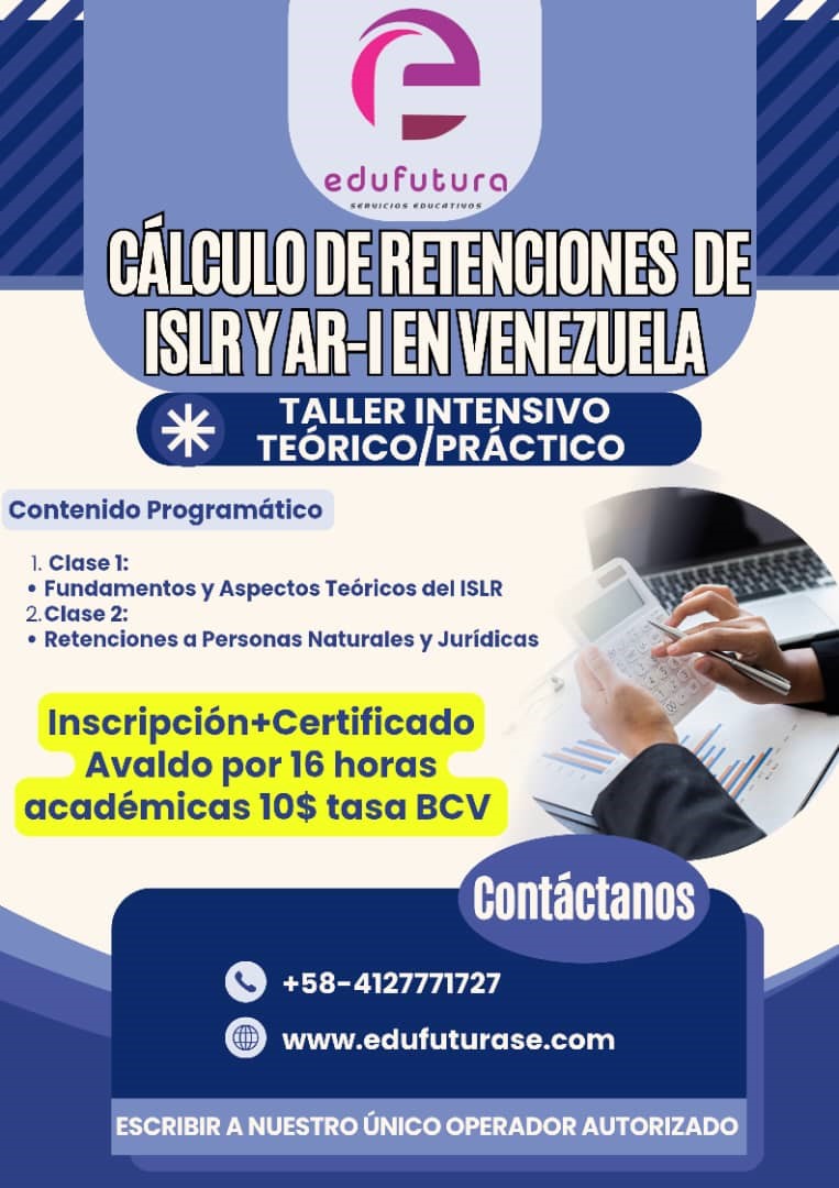 Cálculo de Retenciones de ISLR y AR-I en Venezuela