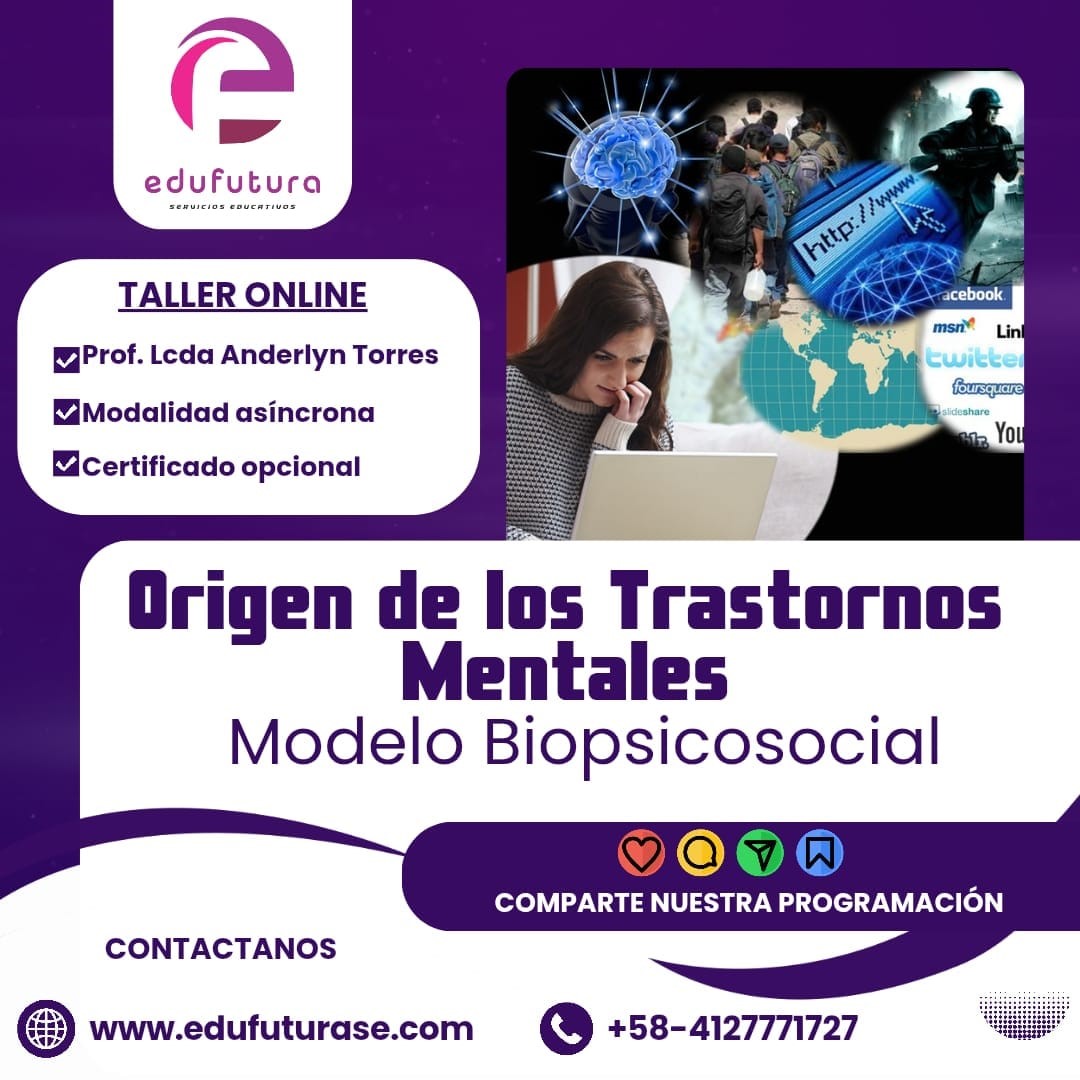 Origen de los Trastornos Mentales: Modelo Biopsicosocial