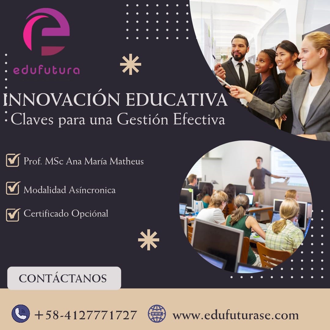 Innovación Educativa : Claves para una Gestión Efectiva